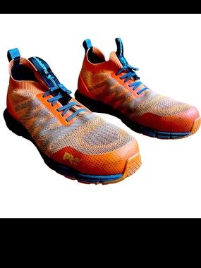 Timberland ProFlex sneakers reinforced toe orange 10.5
